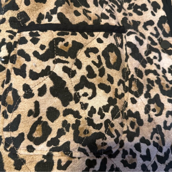 Zara Women's Leopard Print Jacket S - Picture 3 of 7